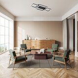 Rabalux luster Donya, LED, 24W, 4000K, 51x22cm, Crni | Eponuda.com