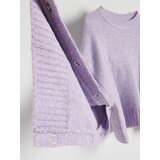 Reserved - Predimenzionirani džemper - boja lavande | shoptok.hr