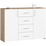 AKORD KOMODA K45 OAK SONOMA / BELA, (21703241) Cene