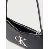 Calvin Klein Torba za čez ramo črna / bela | Shoptok.si