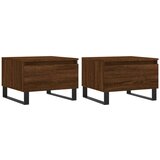  Stolići za kavu 2 kom boja hrasta 50x46x35 cm konstruirano drvo | shoptok.hr