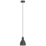 Eglo viseča svetilka priddy (60 w, premer: 15 cm, višina: 110 cm, E27, črna) | Shoptok.si