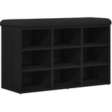  Klupa za cipele Crna 82 x 32 x 50 cm Konstruirano drvo | Eponuda.com