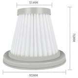 INORCO Filtri za sesalnike, pralni filter Hepa, združljiv z dodatki za sesalnike Deerma Dx118c Dx128c, 4 kosi dodatki za sesalnike, (22020473) | Shoptok.si