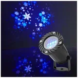 CLPR1 - led božićni spoljašnji projektor snežnih pahuljica 5W/230V IP44