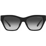 Emporio Armani Sunčane naočale za žene, boja: crna
