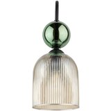  Zidna lampa SOPHIA 1xE14/10W/230V crna/zelena/zadimljeno bež | Eponuda.com