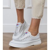 Gemre Grey platform sneakers for women Greta | shoptok.hr