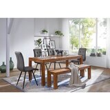 MID.YOU Jedilna Miza Sheesham, Pravi Les | Shoptok.si