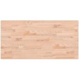Stolna ploča 100 x 50 x 2,5 cm pravokutna od masivne bukovine | shoptok.hr