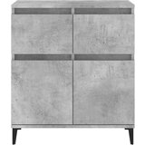  Komoda betonsko siva 60x35x70 cm inženirski les | Shoptok.si