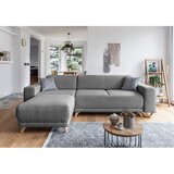 Miuform Siva sklopiva/s prostorom za odlaganje kutna garnitura Classy Sophie – | shoptok.hr