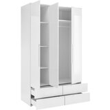 MID.YOU omara s klasičnimi vrati, bela | Shoptok.si