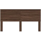  Uzglavlje s uzglavljem Smeđi hrast 180 cm Konstruirano drvo | shoptok.hr
