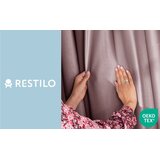 Restilo zasłona VELVET kolor brązowy szarfa upinająca styl klasyczny taśma materiał velvet 140x245 | shoptok.hr