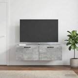  ormar za zid Betonska siva 98 x 41 x 30 cm Konstruirano drvo | shoptok.hr