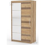 ADRK Furniture Garderobna omara z drsnimi vrati Esti - 120 cm - murano Cene