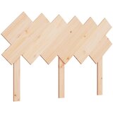 Maison Chic posteljno vzglavje - vzglavna omarica - nočna omarica 122,5x3x80,5 cm trdna borovina, (21705185) Cene