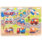 Tooky Toy Igračka drvene puzzle vozila TY860 | Eponuda.ba