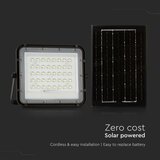  LED spoljašnji solarni reflektor LED/6W/3,2V IP65 4000K crna + daljinski upravljač | Eponuda.com