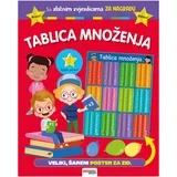 Knjiga Tablica množenja, Vježbenica s posterom