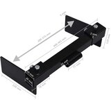  Adapter za ralicu za snijeg za kosilicu crni | Eponuda.com