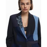 Desigual Blazer modra / svetlo modra / črna | Shoptok.si