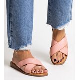 Gemre Pink eco leather flip-flops Klementyna | Shoptok.si