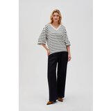 Marisse Women's Sweatshirt L-Bl-4603 Off White_Black Cijene
