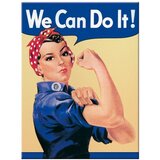 Nostalgic Art Magnet We can do it Cene