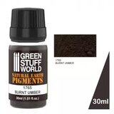 Green Stuff World paint pot - burnt umber pigments 30ml Cene