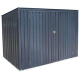  Westman - Metalno spremište za kante za smeće / spremište za alat i bickle - 100x172x131 cm | shoptok.hr