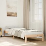 Dugi okvir kreveta bez madraca bijeli 80x220 cm od borovine | shoptok.hr