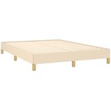  Okvir za krevet bez madraca krem 160x200 cm od tkanine | shoptok.hr