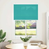  Plisirana zavjesa petrolej zelena 100x100 cm Širina tkanine 99,4 cm Poliester | Eponuda.com