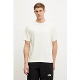 The North Face Pamučna majica Relaxed za muškarce, boja: bež, s aplikacijom, NF0A8C35QLI1 | shoptok.hr