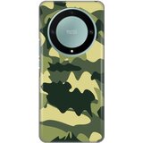 Silikonska maska za Honor Magic 5 Lite Army Print Skin maslinasta