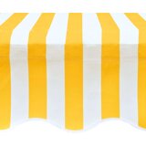  Platno za tendu boja suncokreta i bijela 6 x 3 m (bez okvira) | shoptok.hr