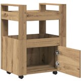  Kuhinjski kolica Artisan Oak 60x45x80 cm Konstruirano drvo | shoptok.hr