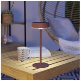 Eglo 75879-LED Stona solarna punjiva lampa SIMERI LED/3W/5V 1800mAh IP44 narandžasta | Eponuda.com