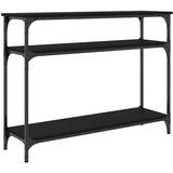  Konzolna stolica Crni hrast 100 x 29 x 75 cm Konstruirano drvo | shoptok.hr