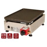 Gorenc stoni plinski roštilj, inox 26 x 40, gusana rebrasta ploča mini 26 gusana rebrasta ploča Cene