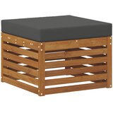  Set vanjskih sofa 7 kom. Prirodna i antracit Poliester | shoptok.hr