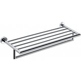 Sapho medeninasto stojalo za brisače v srebrni barvi X-Round, širina 55 cm Cene