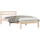  Krevetna konstrukcija s uzglavljem Smeđa 215,5 x 95,5 x 69,5 cm | shoptok.hr