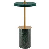 UMAGE Zelena marmorna LED zatemnitvena namizna svetilka s kovinskim senčnikom (višina 25,5 cm) Asteria Move Mini – Cene