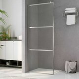 Pregrada za tuširanje s prozirnim staklom ESG 90 x 195 cm | shoptok.hr