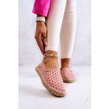 Kesi ženske espadrile With Polka Dots Big Star JJ274869 Pink | ePonuda.com
