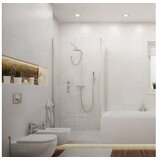 BRILONER KOMPLET 3 VGRADNIH LED LUČK Ø 9 CM 5W MAT KROM | Shoptok.si