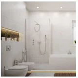 BRILONER KOMPLET 3 VGRADNIH LED LUČK Ø 9 CM 5W MAT KROM